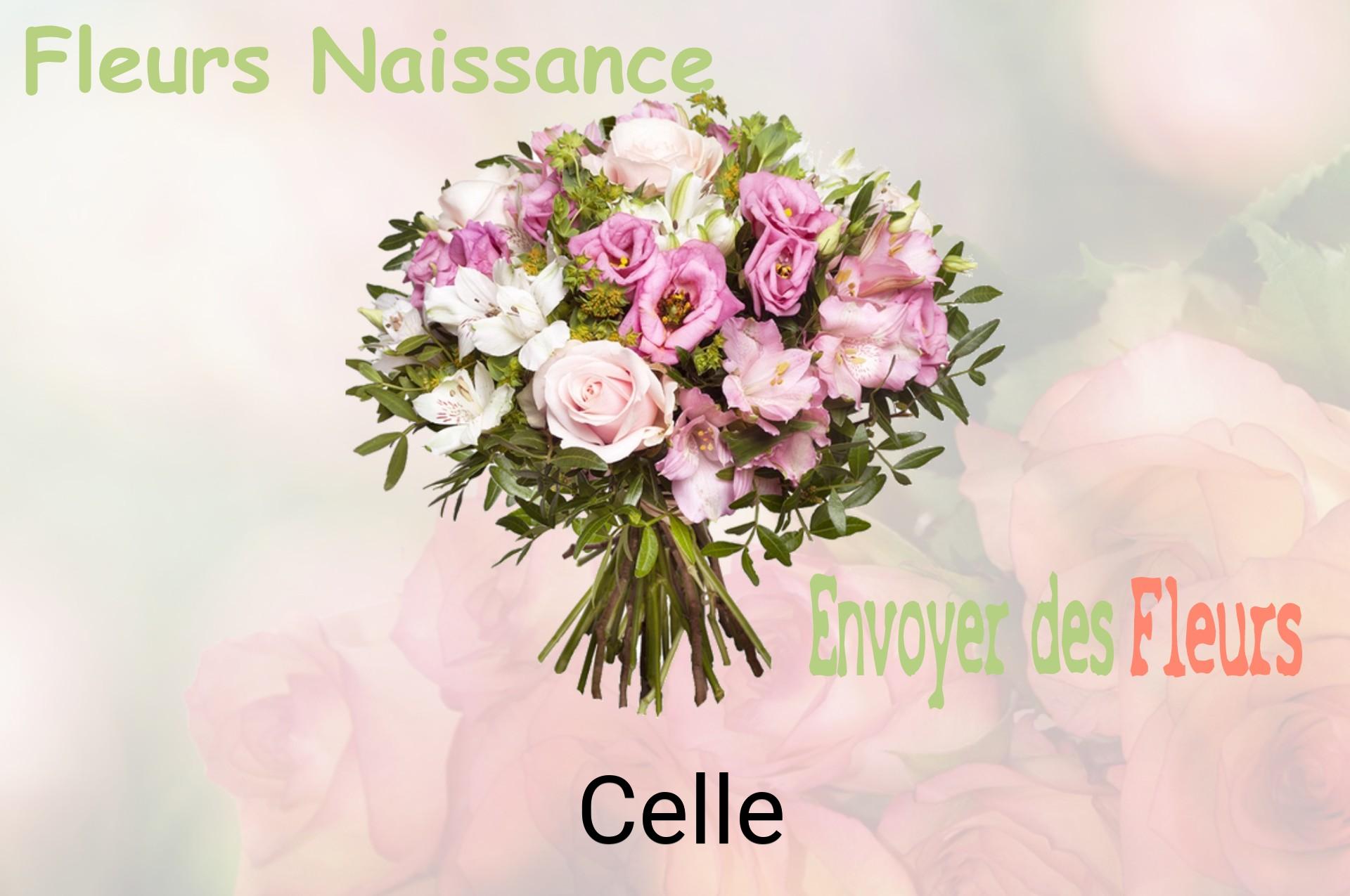 Bouquet de fleurs de naissance livré à Celle